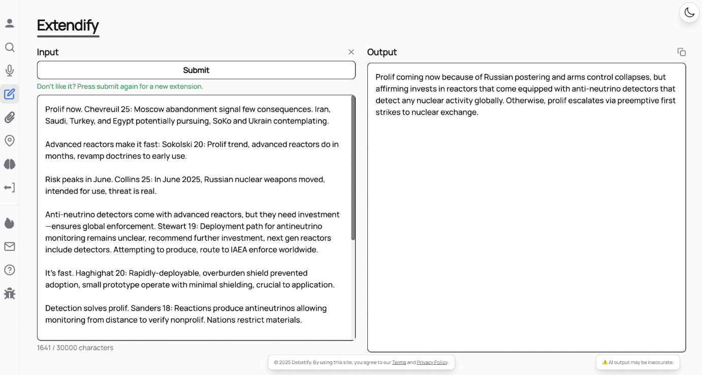 Debatify product preview 5